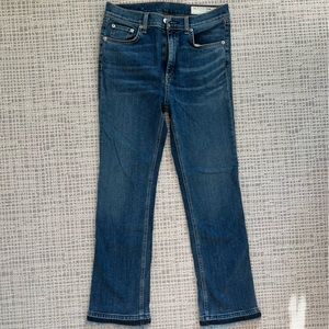 Rag & Bone Dre Fremont Frayed Hem Jeans